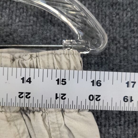 Dockers Mens Chino Shorts Cream Size 34 Slash Pockets Distressed - Picture 4 of 16